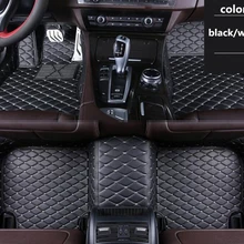 Пользовательские Коврики для vw polo sedan 2011-, 2006-2009 кожаные автомобильные коврики на заказ водонепроницаемые коврики для багажника аксессуары