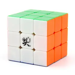 Даян Guhong V1 3x3x3 Magic Cube Скорость игра-головоломка кубики обучающие игрушки для Для детей Рождественский подарок