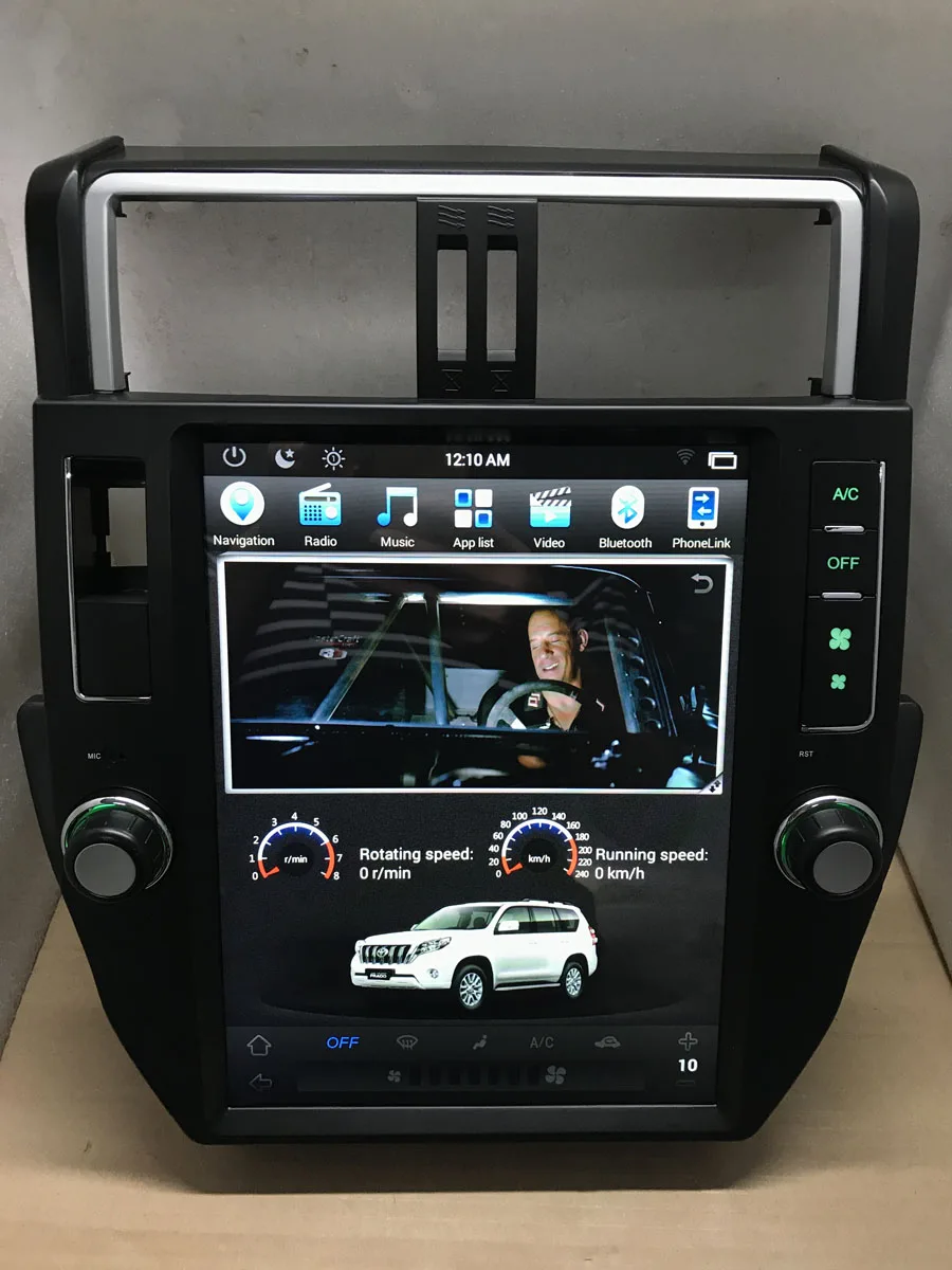 

12" HD Android 6.0 Car Stereo Headunit BYNCG For TOYOTA LAND CRUISER prado 150 2010-2013 Radio GPS Navi Audio 2GB RAM 32GB Flash