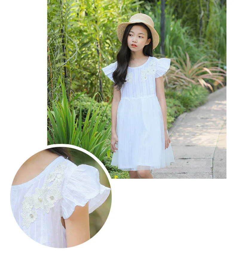 Tulle Patchwork Teenage Party Dresses Girl White Pink Embroidery Kids Dress For Girls Floral Summer 2019 Little Chilren Clothes  4 5 6 7 8 9 10 11 12 13 14 15 years little  toddlers dress for baby girl  flowers girl dress (11).jpg