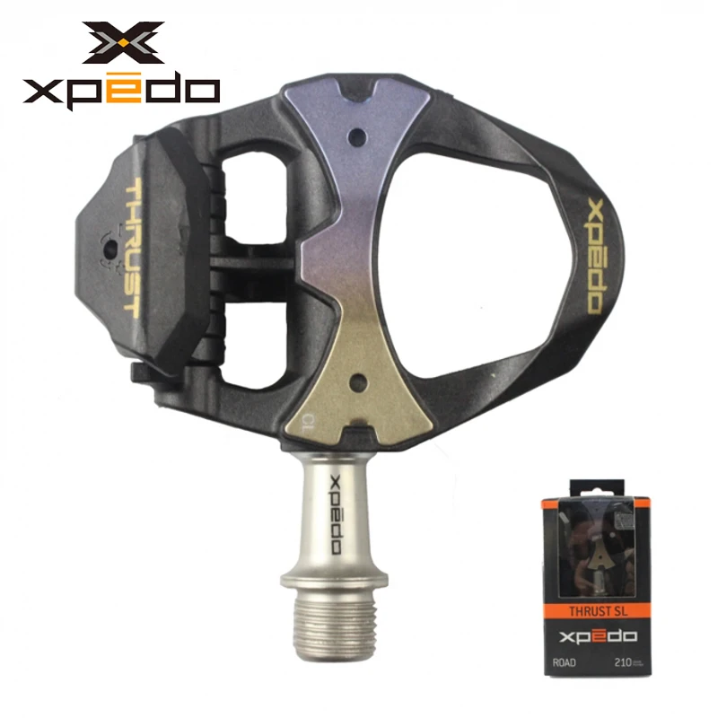 

wellgo XPEDO carbon bicycle pedal clipless sealed 3 bearings titanium axis road bike pedals ultralight 168g XRF11CT self-lock