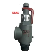 Полный открытый пружинный Тип паровой безопасности DN32/DN40/DN50 бойлер клапан паровой предохранительный клапан 0,7-1 МПа