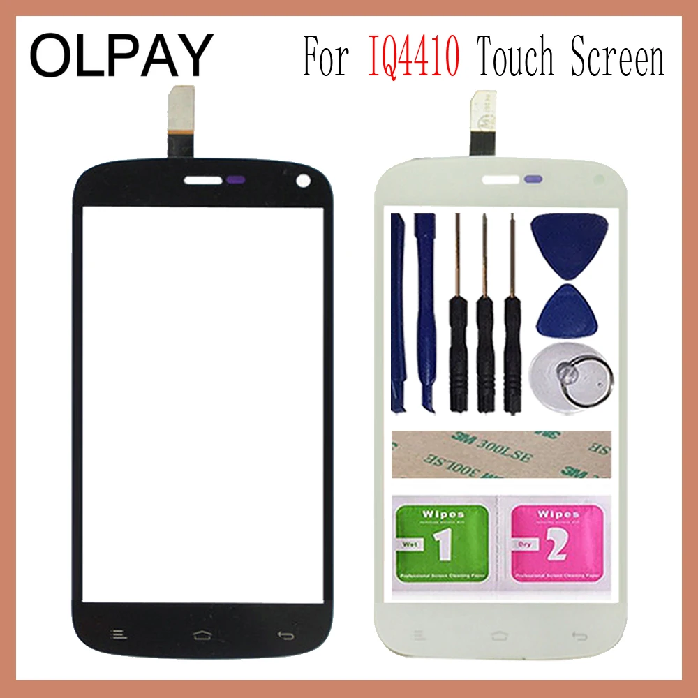 OLPAY 4 0 дюймов протестированное переднее внешнее стекло для Fly IQ4410 Quad Phoenix iq 4410