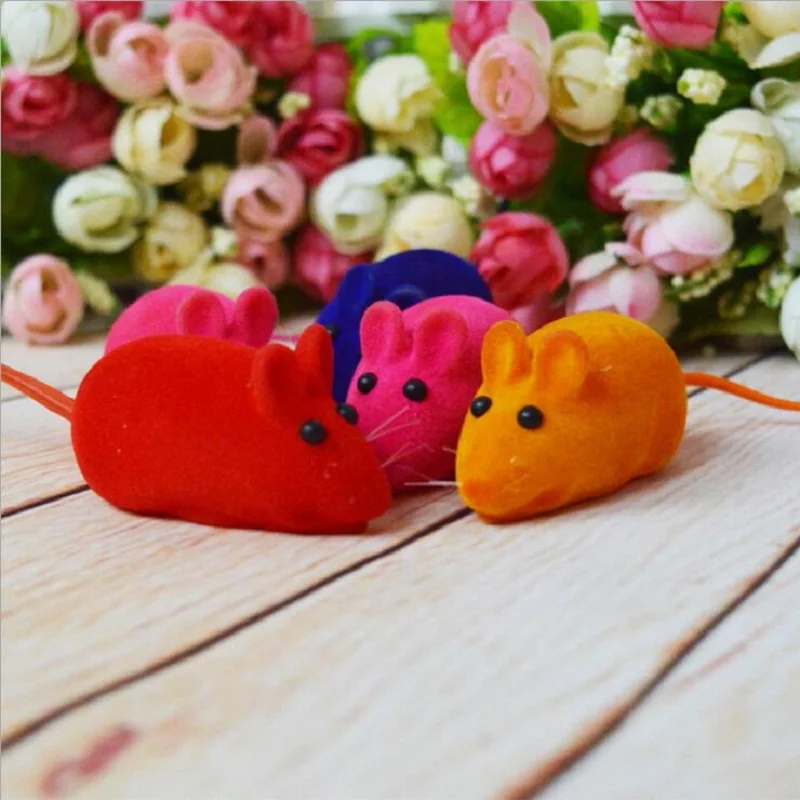 5 шт. MouseToy котенок игрушка для ловли ложная Мышь Крыса писк Шум звук игрушки кошки