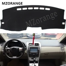 Для Toyota Corolla 2006-2013 1 шт. Приборная панель автомобиля Избегайте свет Pad инструмент крышка платформы стол коврики ковры крышка приборной панели