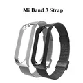 Mi Джобс mi Band 3 продукта металлический ремешок Безвинтовой нержавеющая сталь браслет напульсники Сменные аксессуары для Xiaomi mi группа 3