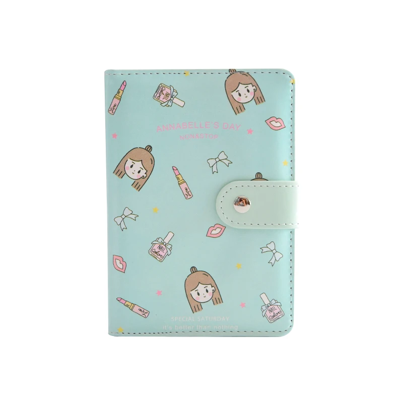 South Korea simple schedule hand book creative convenience small fresh hand account girl heart cute diary notebook Student gifts