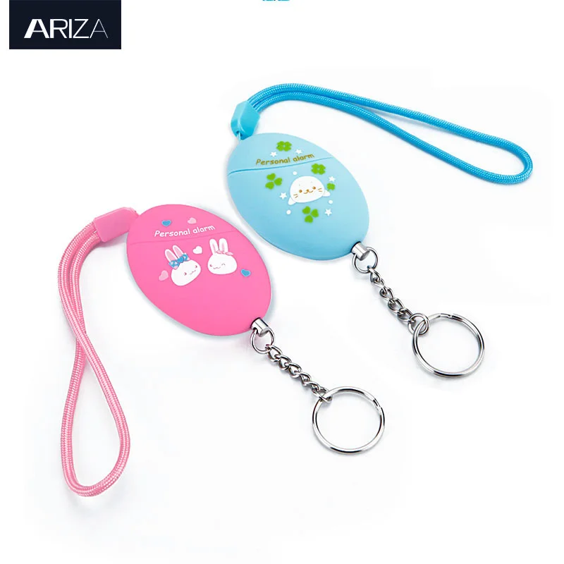 

Girls and Kids' emergency personal alarm self defense keychain alarm