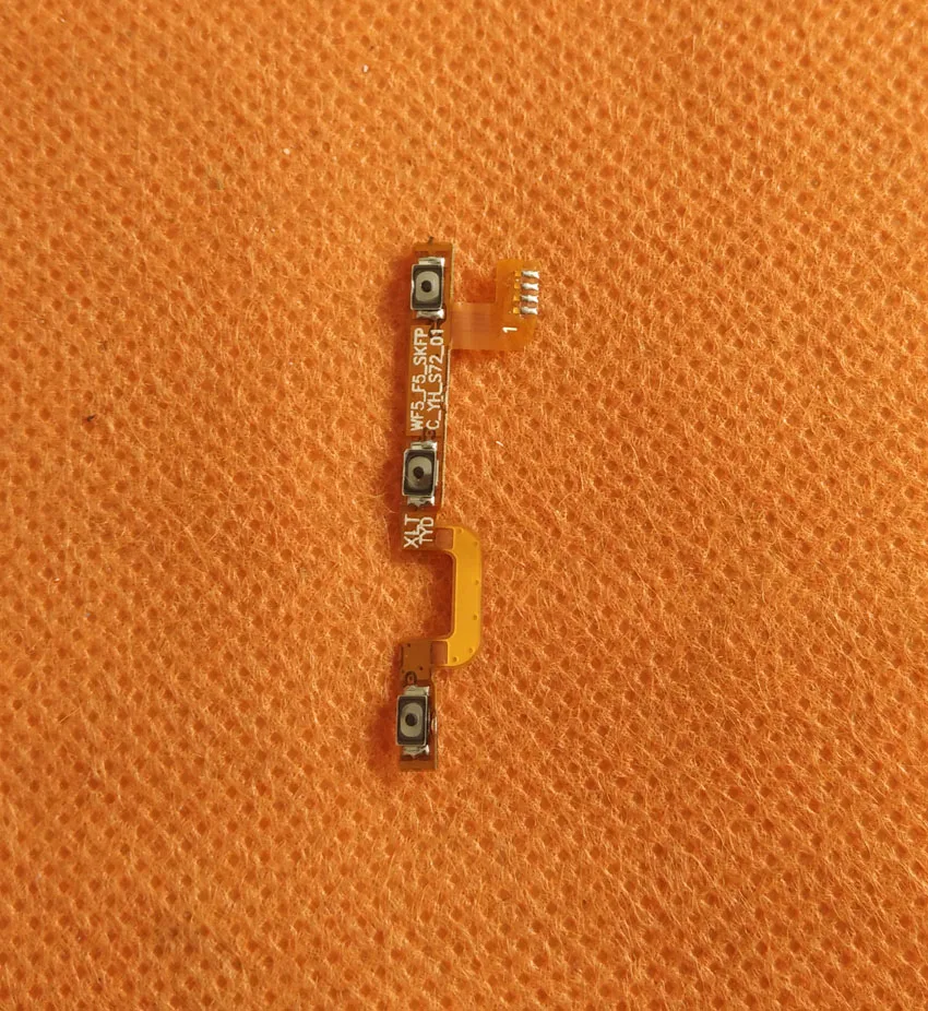 

Used Original Power On Off Button Volume Key Flex Cable FPC for uhans A101 Free shipping