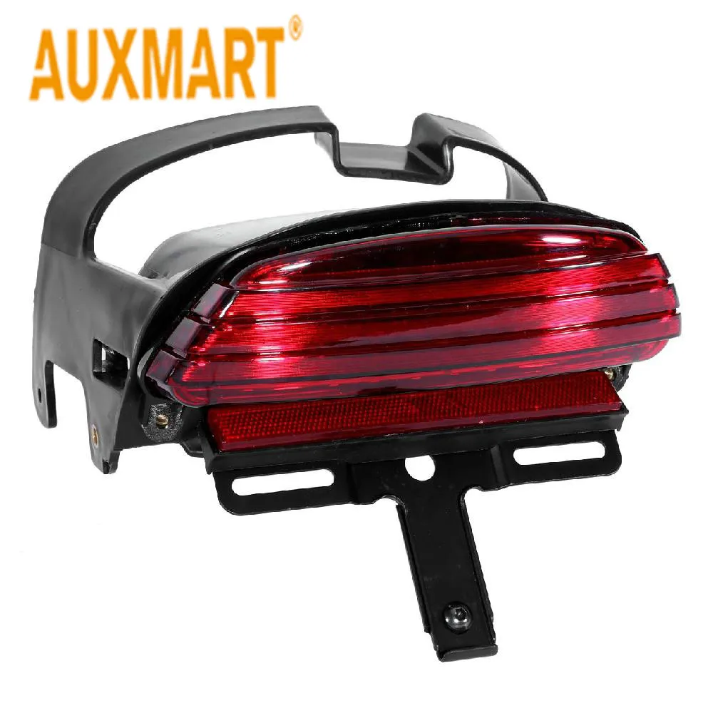 Auxmart светодиодный фонарь Регулируемый Кронштейн номерного знака для Harley Davidson Dyna