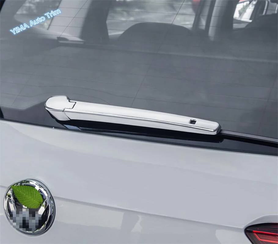 

Lapetus Auto Styling Rear Windshield Window Wiper Cover Trim Chrome Look Fit For Volkswagen VW Tiguan 2016 2017 2018 2019 / ABS