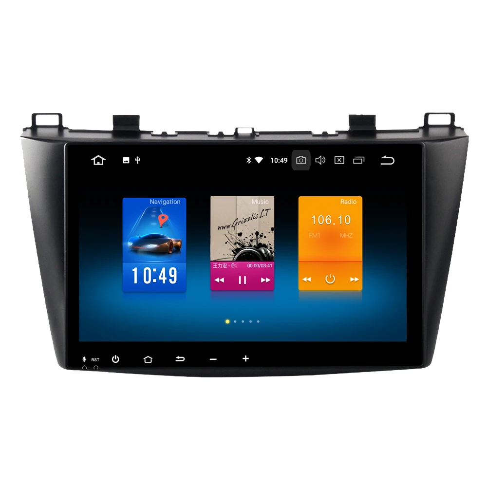 Excellent RoverOne Android 9.0 Car Multimedia System For Mazda 3 Mazda3 2010 - 2012 Octa Core Radio GPS Navigation Media Player PhoneLink 1