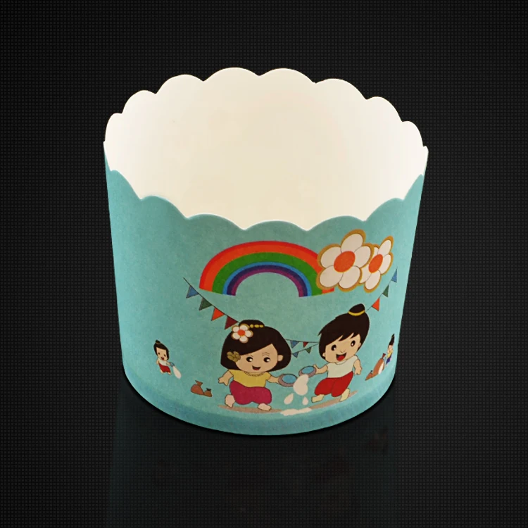 

BAKEST 100pcs per lot Lovely Cake Baking Paper muffin Cup for cupcake cake