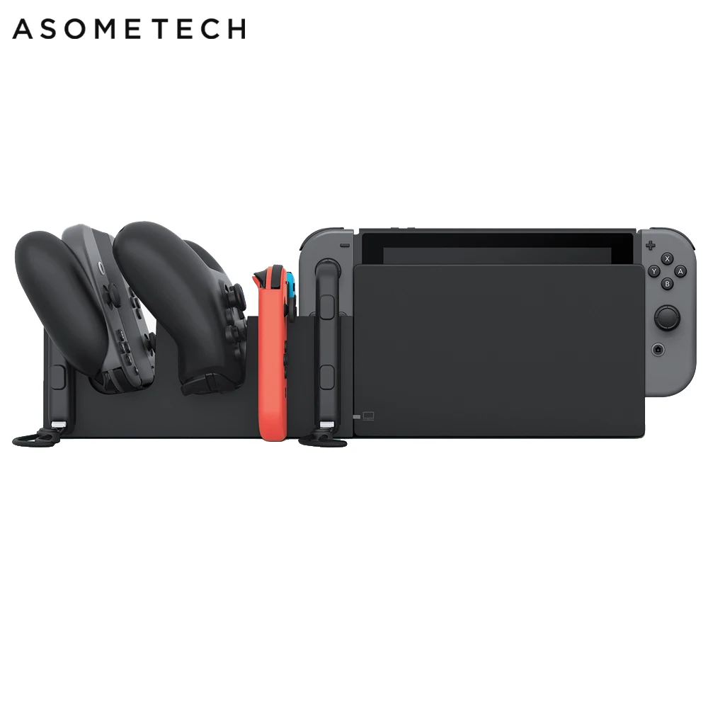 Все в одном зарядная док станция для nintendo Switch зарядное устройство Подставка