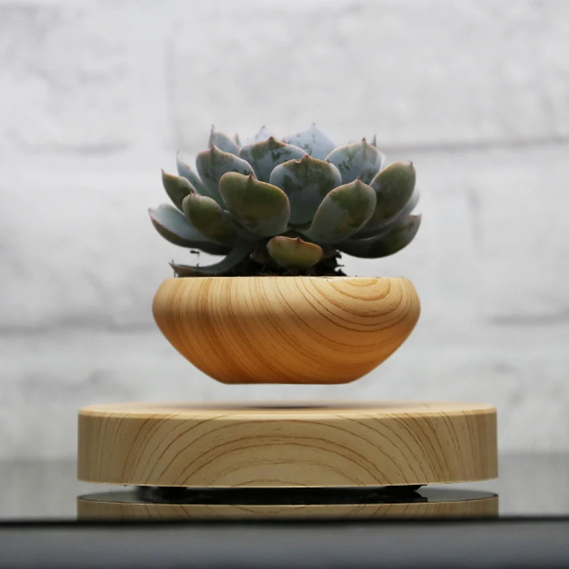 2018 levitating ingemaakte magneet Plastic drijvende pot air bonsai