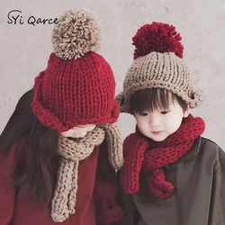 Syi Qarce Niños Otoño Invierno Cálido Sombrero de Punto con Bufanda Conjunto Niños Pompones Sombrero para Niñas Niños Exterior Ajustable Set Nt172-76 Syi Qarce Niños Otoño Invierno Cálido Sombrero de Punto con Bufanda Conjunto Niños Pompones Sombrero para Niñas Niños Exterior Ajustable Set Nt172-76