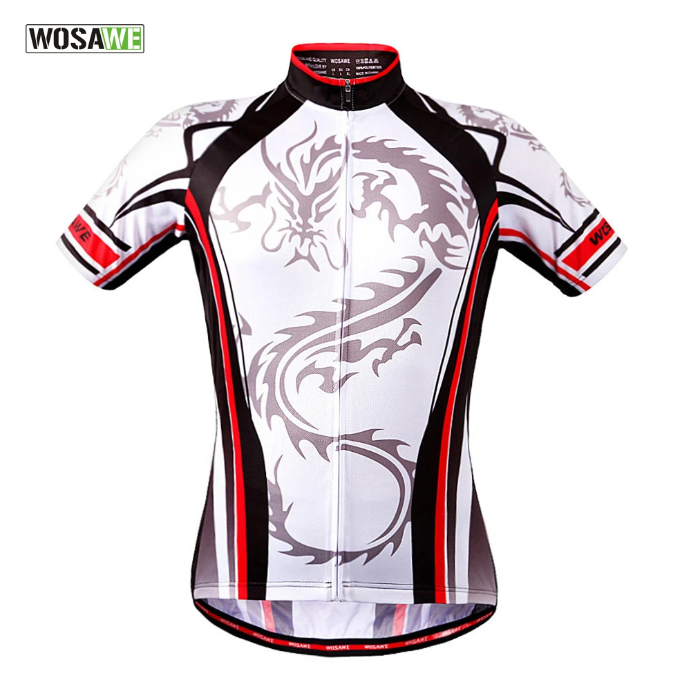 

WOSAWE Ropa Ciclismo Cycling Jersey Men Mtb Bike Bicycle Outdoor Sport Ride Shirt Cycle Wear Maillot Ropa Ciclismo Shirt