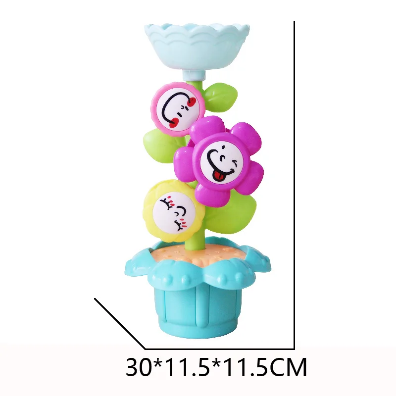 Kids Baby Shower Bath toys Cute flower Waterwheel Toys Baby Faucet Bathing Water Spraying Tool Wheel Type Dabbling Toy No box Kids Baby Shower Bath toys Cute flower Waterwheel Toys Baby Faucet Bathing Water Spraying Tool Wheel Type Dabbling Toy No box