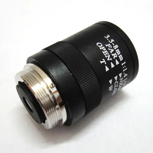 1/" и 1/4" CCD IR CS руководство 3,5-8 мм cctv объектив для цветной B/W камеры линзы