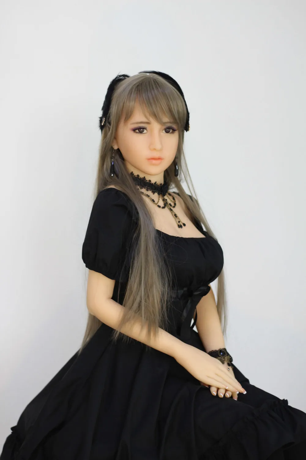 16 new 148cm adult doll japanese love doll with wig vagina anal oral three sex metal skeleton real silicone sex dolls 3