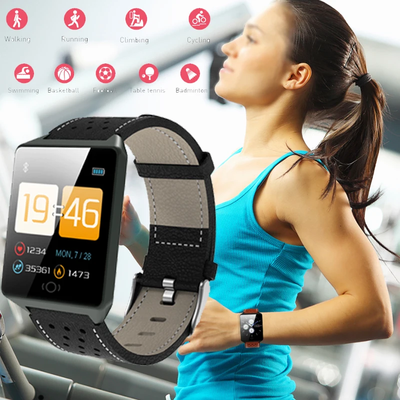 

Fashion Women Waterproof Watch Luxury Smart Watch Calorie Pedometer Sport Bracelet Led Watch Ladies Wristwatch For Android IOS