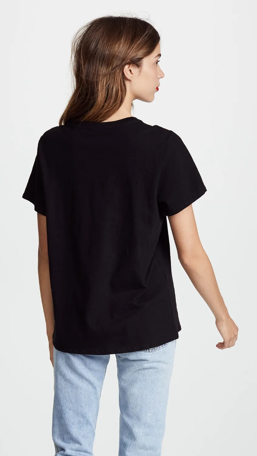 Verano Harajuku T camisa las mujeres de cuello camiseta Mujer tops tees # ALKOGOLVITSA ruso carta Impresión de algodón Camisetas Mujer