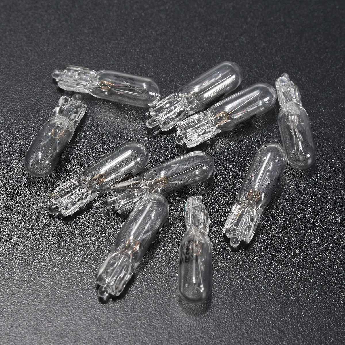 10X 286 INDICATOR DASH CAR AUTO LIGHT BULB BULBS 12V 1.2W SMALL WEDGE QTY 10