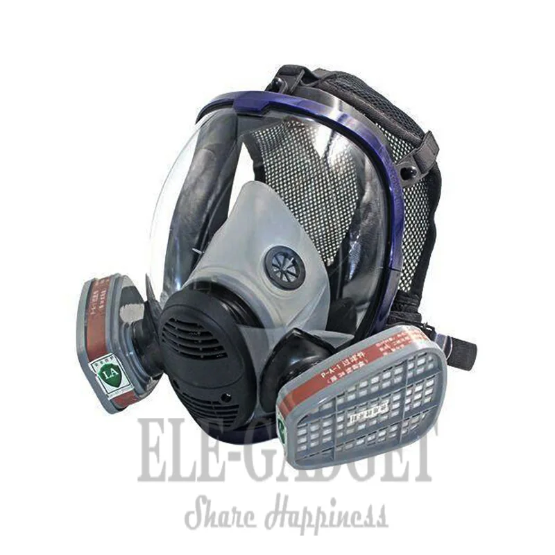 HIgh Quality Industrial 6800 Full Face Gas Mask Respirator With No3
