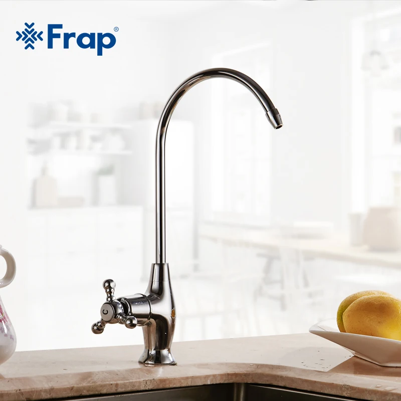 Простой прочный кухонный кран Frap однорычажный смеситель для раковины прямая