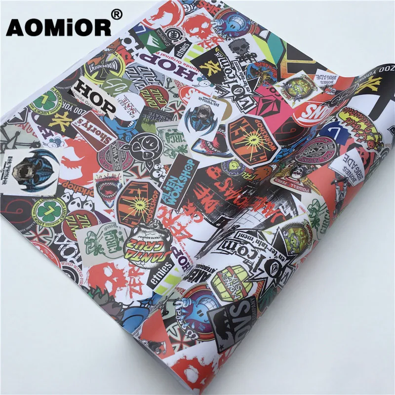 

HD Print Sticker Car Stickers on Motorcycle Suitcase Home Decor Phone Laptop Covers DIYVinyl Decal Sticker Bomb Car styling Film