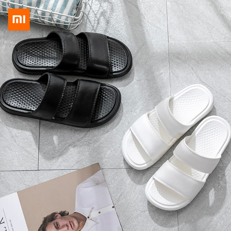 New Xiaomi Men Slippers Summer Sandals Beach Flip Flops Home bathroom Slippers Shoes Male Slides Soft Sole Unisex Slippers