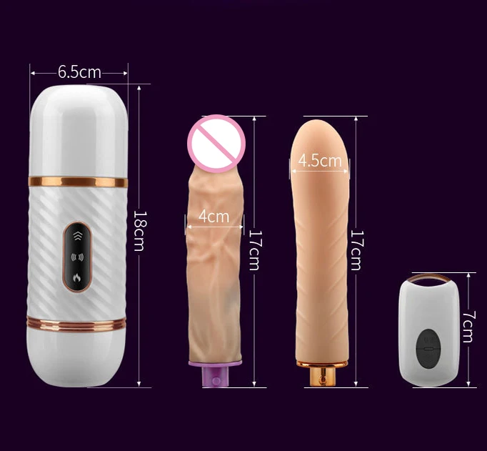 DIBEI heated dildos Telescopic dildo vibrator sex machine gun remote control vibrator double dildo magic wand massager for women