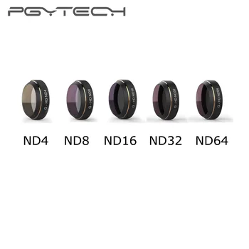 

PGYTECH Mavic Pro ND4/8/16/32/64 Filters for DJI Mavic Pro Drone Camera Lens Filter HD Multi-Layer Coating Reducing Cama Lens