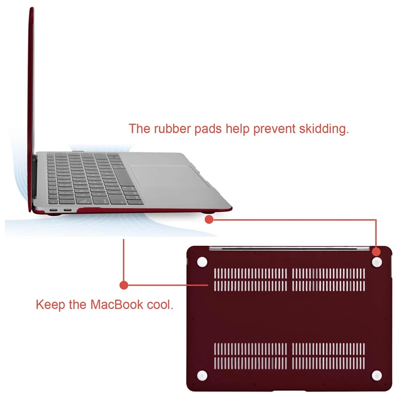 Mosiso Casca Dura Case Laptop para Macbook Air Pro Retina11 12 13 15 Laptop Capa para 2023 Novo Pro 15 13 Polegada com Barra de Toque Mais Gift - Imagem 5