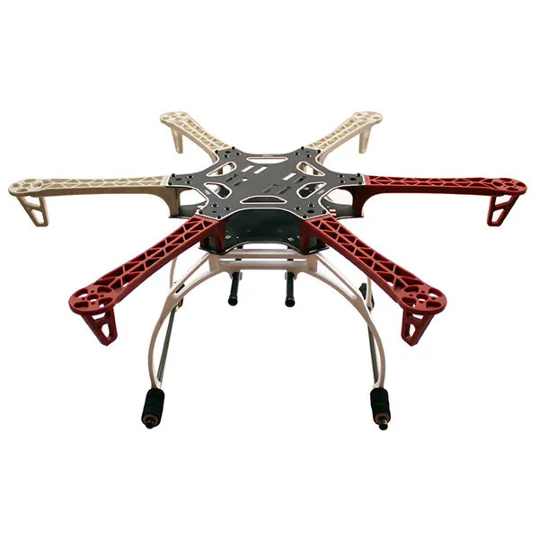 

RC F550 Airframe Hexa Frame Protector HexaCopter PCB Support KK / MK / MWC with Landing Gear Skid for Flamewheel F550 HJ550