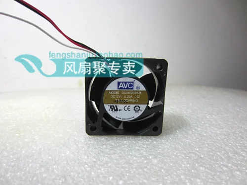 Оригинальный AVC DS04020B12H 4 см 4020 12 где v0. Скорость охлаждающего вентилятора с двойным