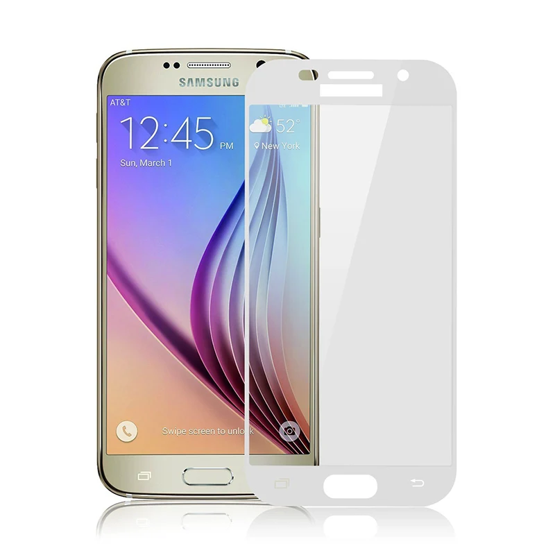 Защитная пленка на весь экран для Samsung Galaxy A5 A7 A3 2017 закаленное стекло A520F A320F