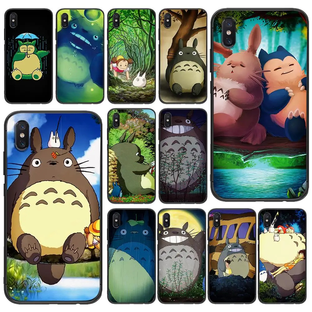 Честный и милый мягкий ТПУ чехол totoro для Xiaomi Redmi Mi6 8 9 A1 A2 F1 Plus 5/5 M8 Lite силиконовый