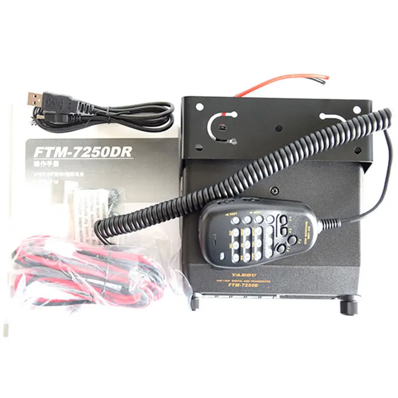 Новые продукты Yaesu FTM 7250DR автомобильное двухдиапазонное цифровое радио 50 Вт