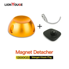 EAS Golf Detacher магнитный держатель для бирки 13000GS роскошное золото с 3 отверстиями для фиксации