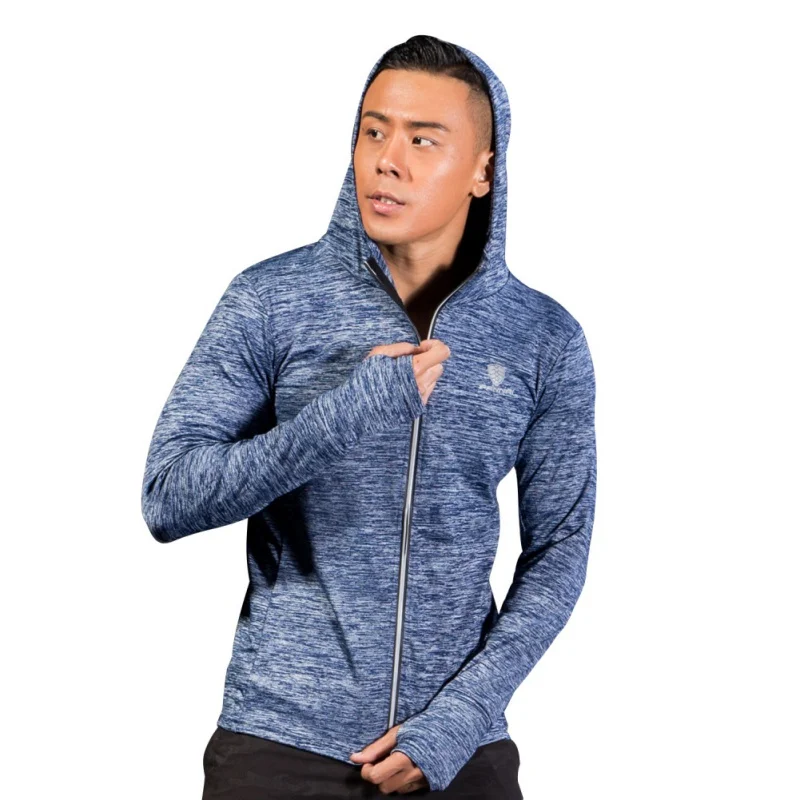 

Outdoor Sports Hiking Tops Jackets High Quality Running Jacket Men Breathable Quick-drying Hooded Running Jersey Windproof Coat