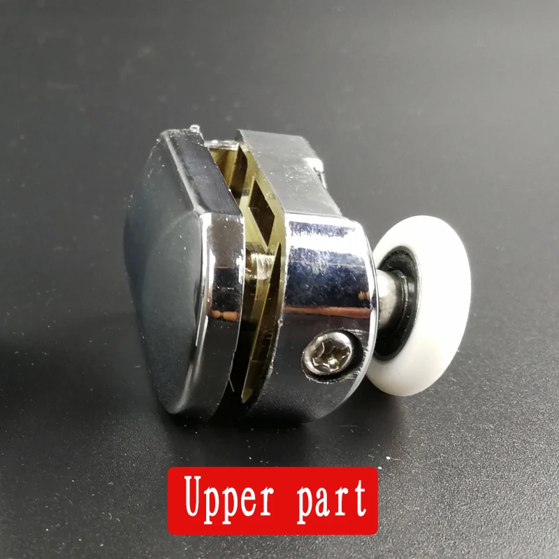 Single glass shower upper part door roller runner wheels diameter 23mm