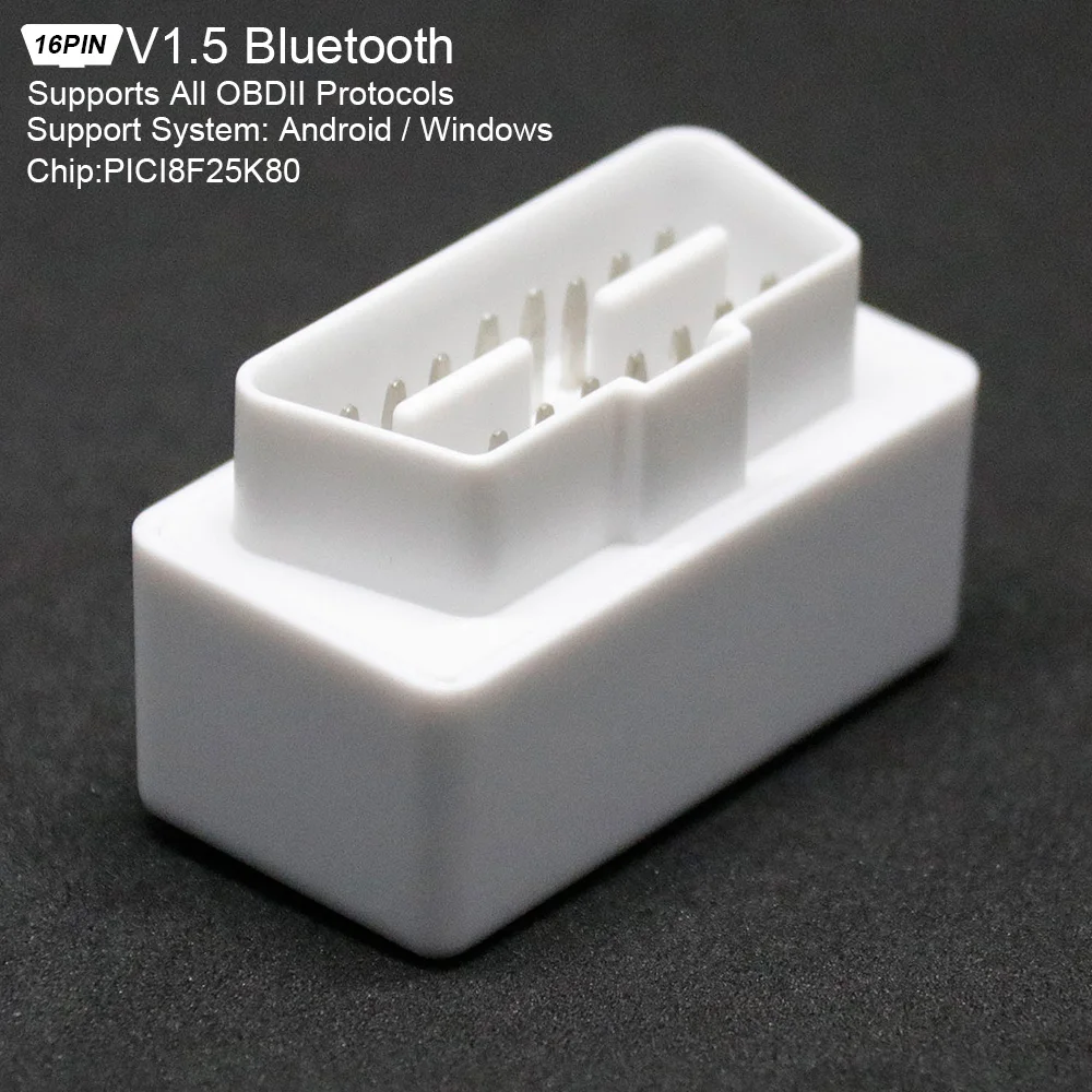 ELM327 V1.5 PICI8F25K80 Супер Мини Bluetooth сканер беспроводной интерфейс авто интерфейс считыватели кодов диагностический инструмент 2B