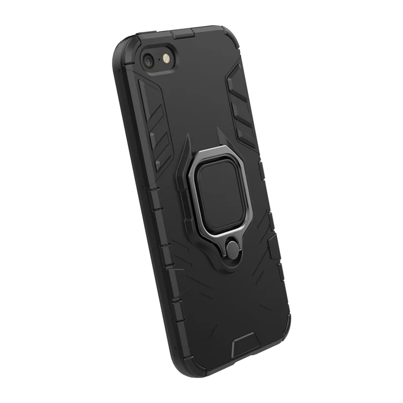 Чехол для iPhone 5 с магнитным кольцом на палец армированный чехол задняя крышка
