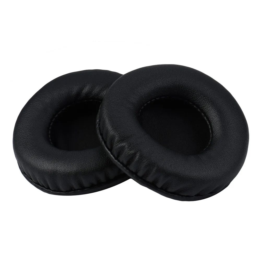 

ear cushions 1Pair sponge and artificial leather replacement ear pad 80MM enhanced earphone performance