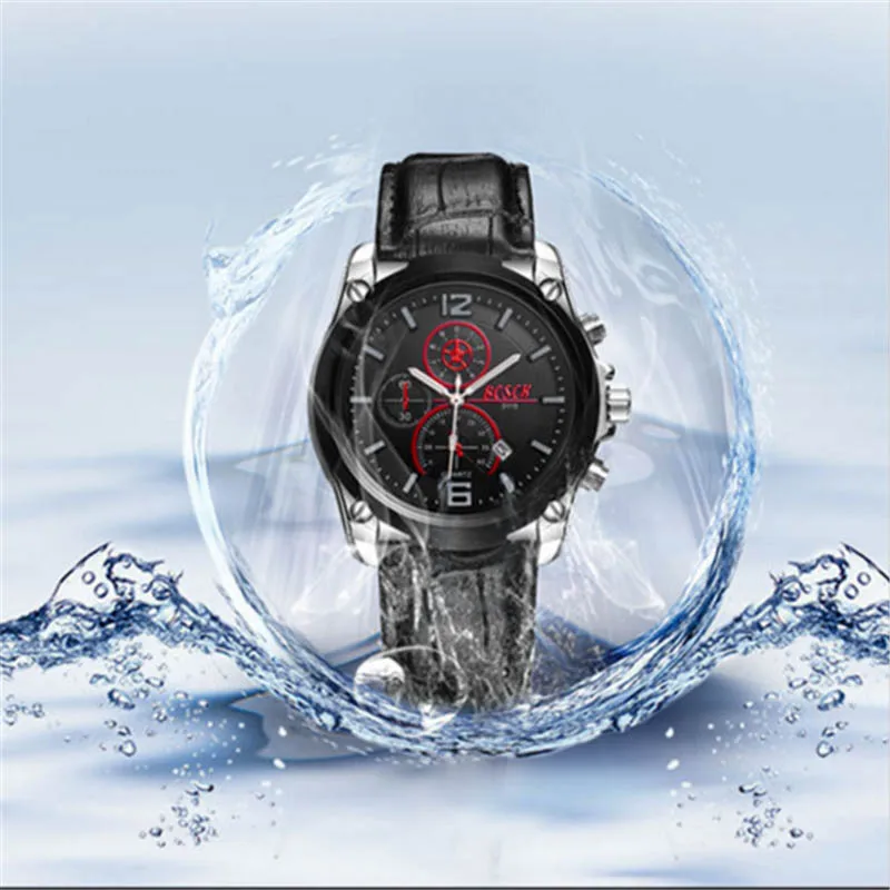 

2018 new men's watch waterproof automatic quartz watch trend fashion non-mechanical men's watch