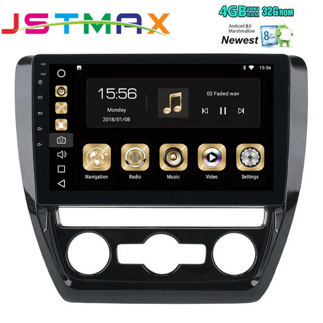 10 2 Android 8 0 Car GPS Radio Player for VW Jetta 2011 2012 2013 2014