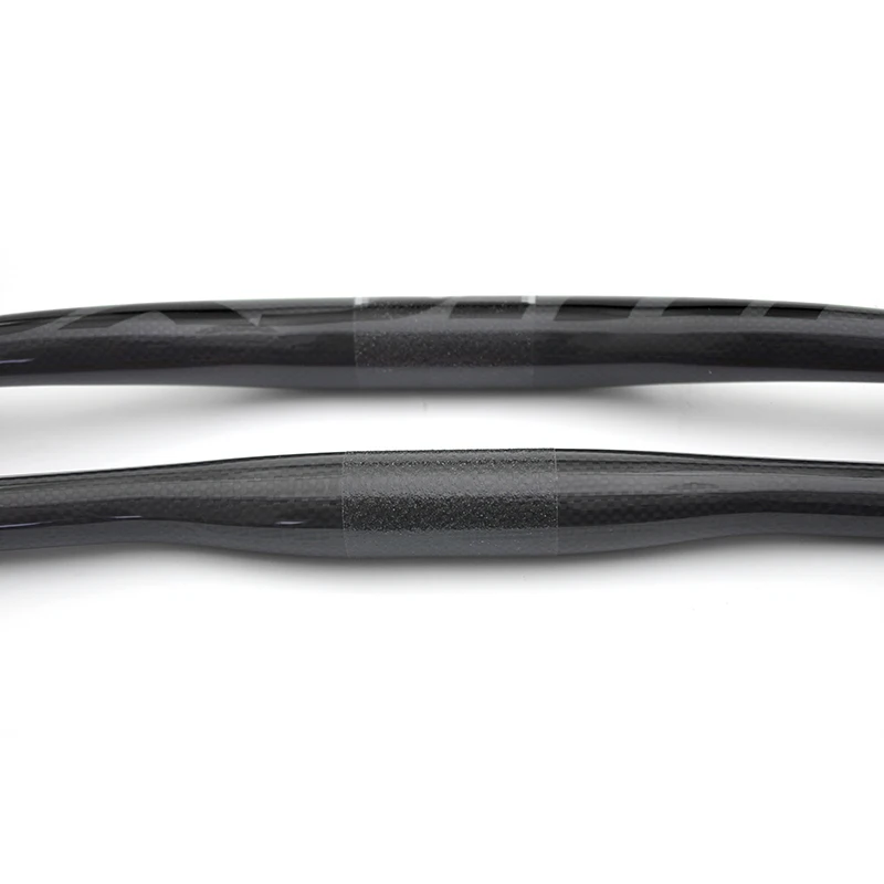 Ullicyc-Full Carbon MTB Mountain Bike Handlebar, 3K Gloss Black, Flat or Rise Handlebar, Bicycle Parts, 31.8x580-740mm, CB186