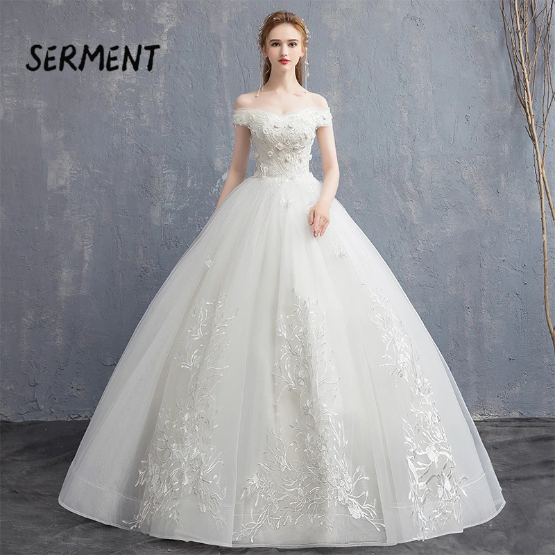

One-shoulder bride pregnant women wedding dress 2019 luxury light champagne hand-made diamond sleeveless sexy spring tail