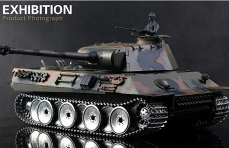 3819 обновление verison Радиоуправляемый танк с пультом дистанционного управления 1/16 2,4 г металлический или пластиковый боевой танк с BB пулей, игрушечный симулятор звукового танка